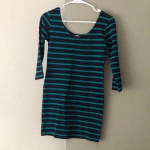 Forever 21 Striped Bodycon Dress